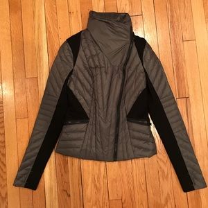 Carbon38 Blanc Noir Motion Panel Puffer Size Small